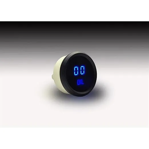 2-1/16 LED Digital Oil Pressure Gauge 0-99 PSI
