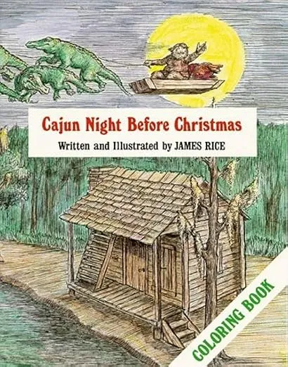 Cajun Night Before Christmas® Coloring B (The Night Before Christmas)