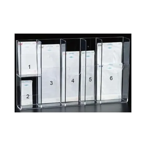 1850 Pouch Dispenser Multi-Sized 6 Stations Fites 200 Pouches