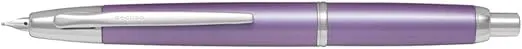 Pilot Fountain Pen Capless Decimo, Violet Body, F-Nib (FCT-15SR-V-F)