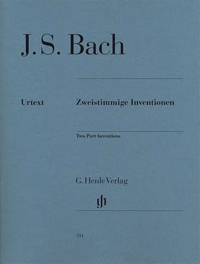 Two Part Inventions Piano Revised Edition (Multilingual Edition)