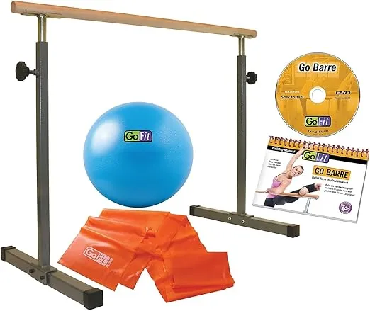 GoFit Brown GoBarre Workout Set (GF-BBAR)