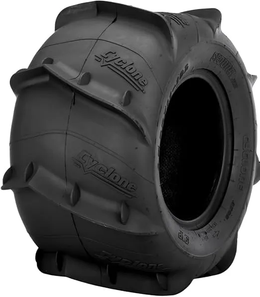 Sedona Cyclone Sand Paddle Tire - Rear Right - 20x11x10, Position: Right Rear, Rim Size: 10, Tire Application: Sand, Tire Size: 20x11x10, Tire Type: ATV/UTV CY201110R