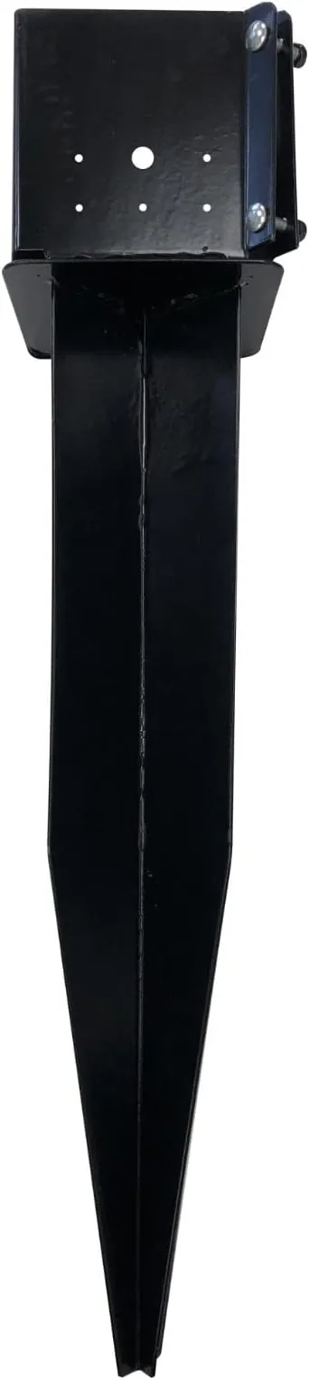 Nuvo Iron NYS326B Multi-Purpose 31-Inch Yard & Lawn Spike for In-ground Support, Black