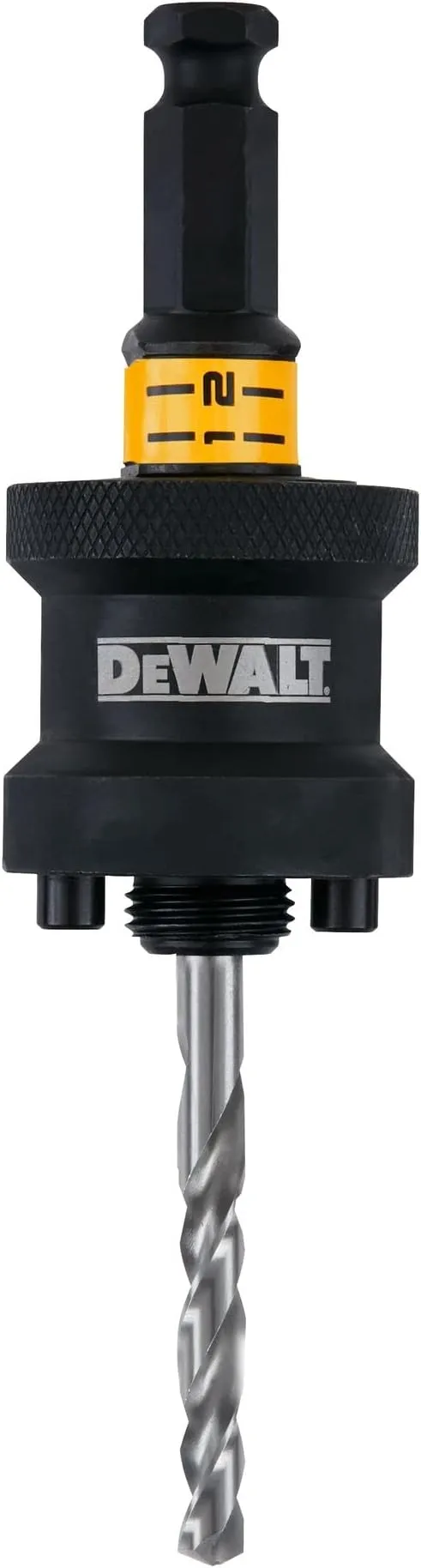 DEWALT Rapid Load Hole Saw Arbor, 1/2-in (DAH9912PBM)
