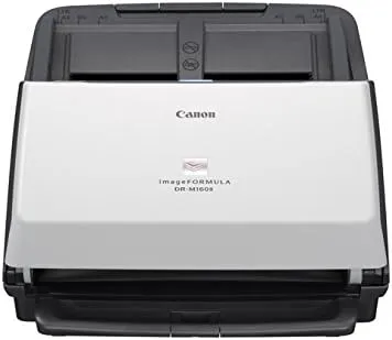 Canon imageFORMULA DR-M160II Sheetfed High-Speed Office Document Scanner - Kofax Vrs Elite Bundle, Duplex Scan, 600DPI, 60PPM/120IPM