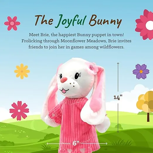 Sharewood Forest Friends, Brie The Bunny Hand Puppet, Kids Puppets, Toddlers, Kids, Puppet Theatre, Kids Toys, Animal Puppets, School, Daycare, Teachers