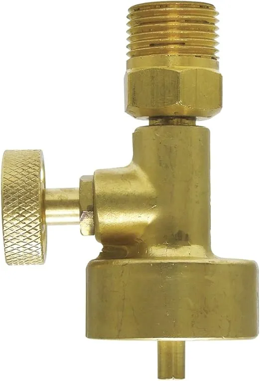 Uniweld FV600 Oxy/Fuel Adapter to Connect an MC Regulator (CGA200) to a Disposable Fuel Cylinder (CGA600)