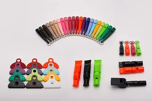 THE ACME | Dog Training Whistle Number 212 Coming in Various Sizes & Colours | Good Sound Quality, Weather-Proof Whistles | Designed and Made in The UK | Black