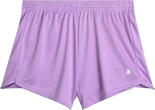 RBX Girls' Active Shorts - 4 Pack Athletic Gym Dolphin Shorts (Size: 4-16)