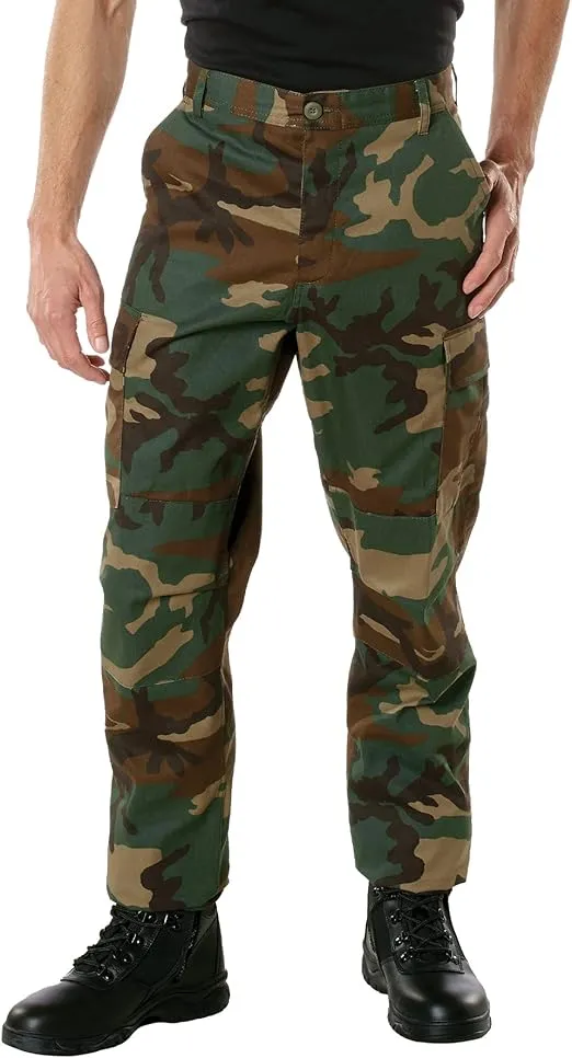 Rothco Camo Tactical BDU Pants Camo Cargo Pants