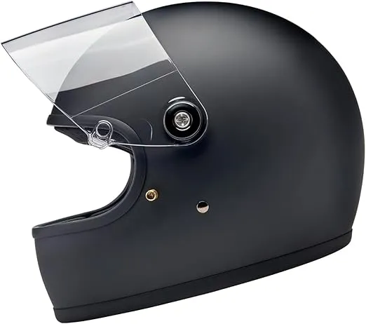 Biltwell Gringo S ECE R22.06 Motorcycle Helmet Flat Black