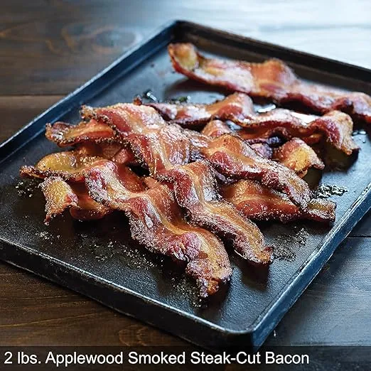 Omaha Steaks Deluxe Brunch for 8 (Applewood Smoked Steak-Cut Bacon, Pork Breakfast Sausages, Individual Scalloped Potatoes, Triple Berry Tartlets, Caramel Apple Tartlets)