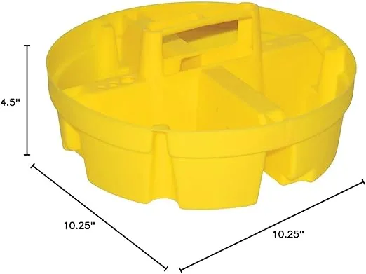 Bucket Boss, 5 Gallon Bucket Stacker Parts Organizer Trays - Quantity 8