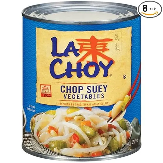 La Choy CHOP SUEY VEGETABLES Asian Cuisine 14oz (8 pack)