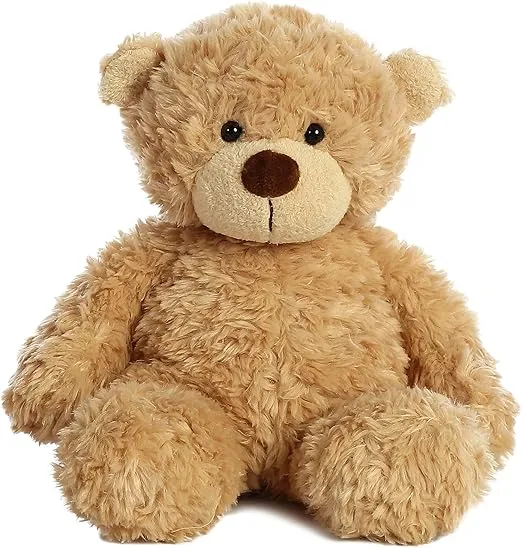Aurora® Snuggly Bonny Bear™ Stuffed Animal - Comforting Companion - Imaginative Play - Tan 10 Inches