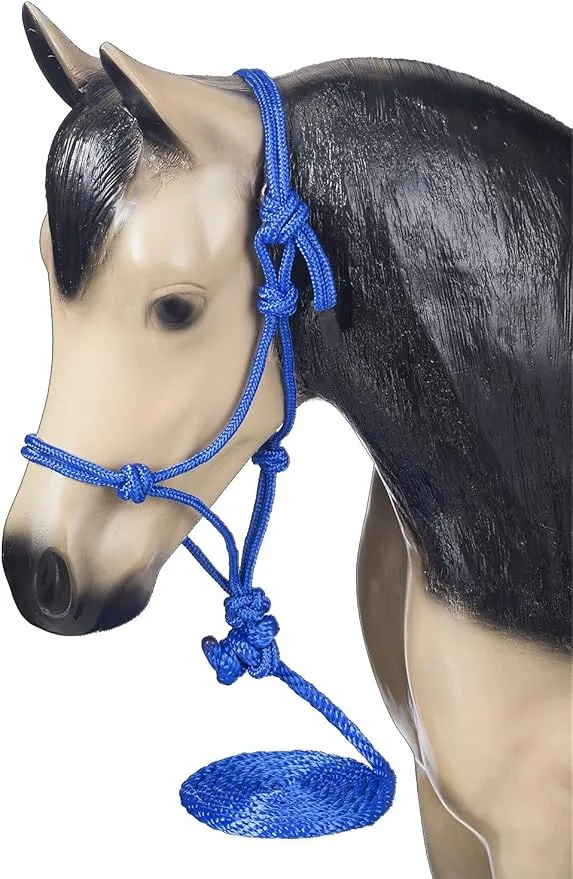 Tough 1 Miniature Poly Rope Halter with Lead