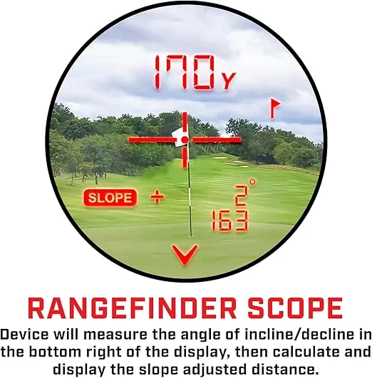 Callaway Pro XS Golf Laser Rangefinder - Golf Laser Rangefinder, Distance Measuring Rangefinder