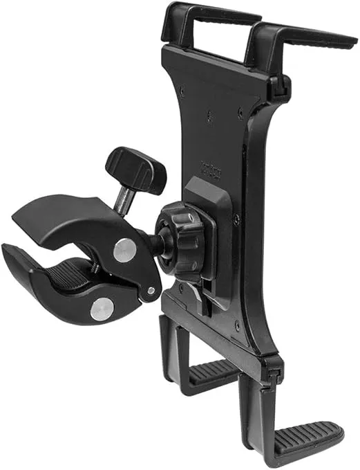 ARKON Mounts TAB131 Clamp Post Universal Tablet Mount Compatible with iPad Air, iPad 4 3 2, Galaxy Note 10.1 Pro12.2 Retail Black