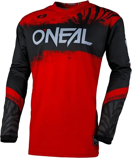 O'Neal Element Shocker Adult Jersey Black/Red Large