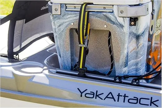 YakAttack Track Mount Vertical Tie Down - Multiple Colors | Kayak Fishing Accessories