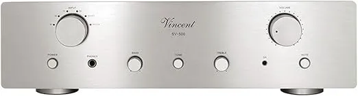 Vincent Audio SV 500 Hybrid Integrated Amplifier - Silver
