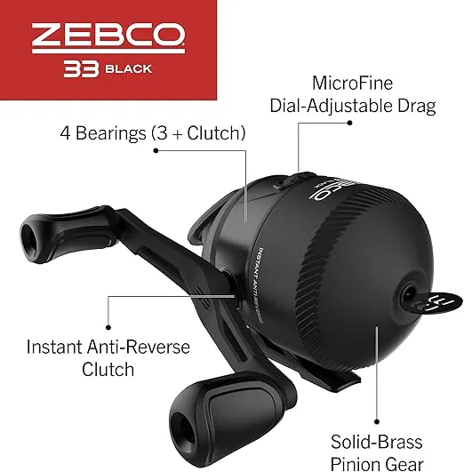 Zebco Spincast Fishing Reel