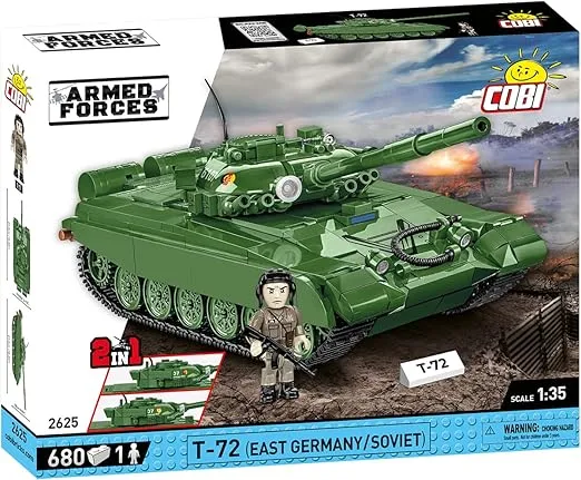 COBI Armed Forces T-72 (East Germany/Soviet) Tank