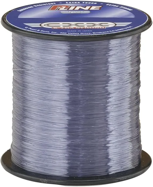 P-Line CXX-Xtra Strong 1/4 Size Fishing Spool, Smoke Blue