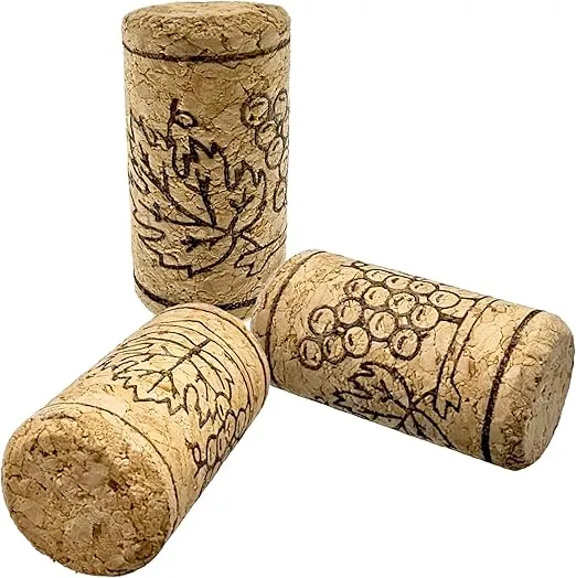 #8 x 1-3/4 First Quality Straight Wine Corks 100/Bag