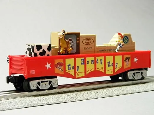 Lionel Pixar's Toy Story Electric O Gauge Model Train Set w/Remote and Bluetooth Capability