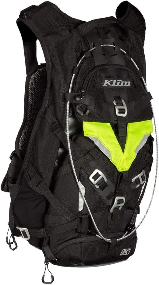 KLIM Tek Pak Travel Focused Motorcycle Backpack - Black
