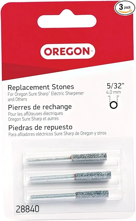 Oregon 28840 5/32-Inch Chainsaw Replacement Sharpening Stone
