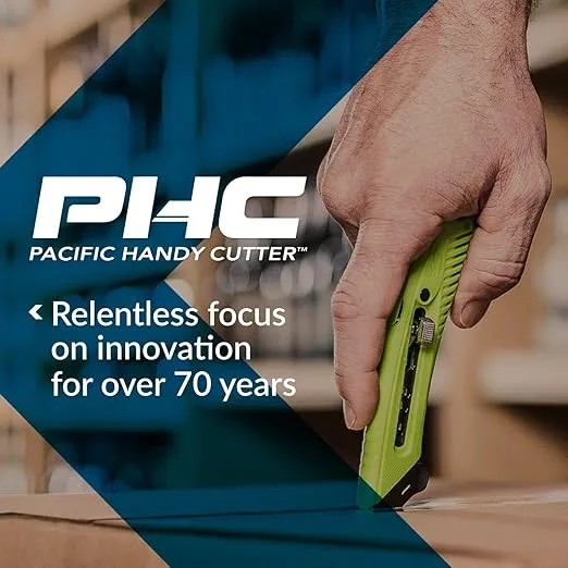 Pacific Handy Cutter HH700 Banding and Strapping Cutter, Metal Head Concealed Blade for Cutting Packaging Straps