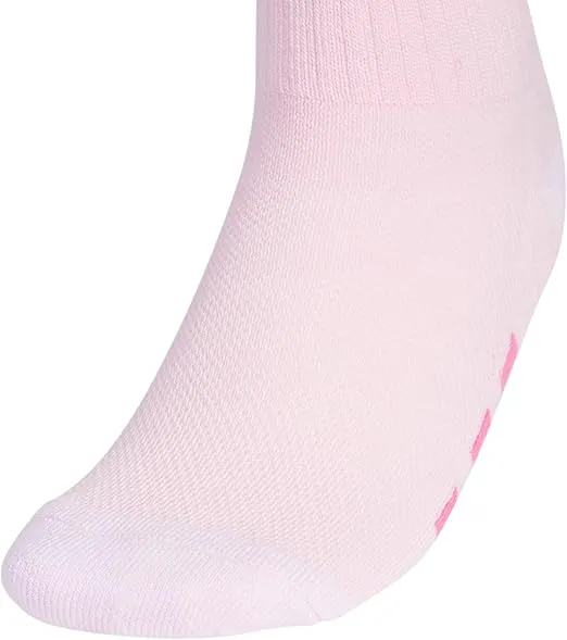 adidas Boys' Athletic Cushioned Crew Socks (6 Pairs) for Kids, Boys' and Girls' - durable, breathable fabric ready for Sport