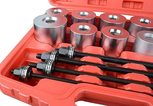 DAYUAN 27pc Universal Press and Pull Sleeve Kit Bush Bearing Removal Insertion Tool Set