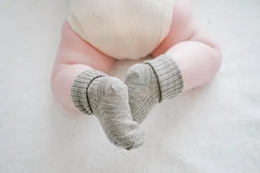 Woolino Wool Baby Socks, Washable Merino Wool Infant Toddler Kids Socks, Newborn to 8 Years (Pack of 3)