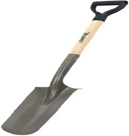 Truper 31178 Tru Built Drain Spade with D-Handle, 28-Inch
