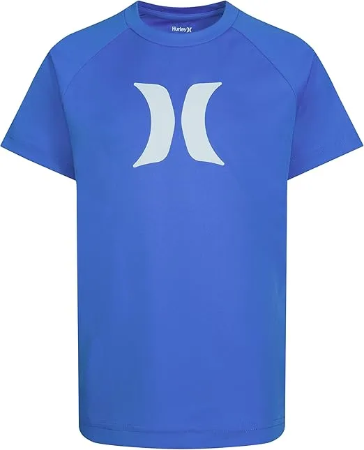 Hurley Boys' UPF 50+ Rash Guard Swim Shirt