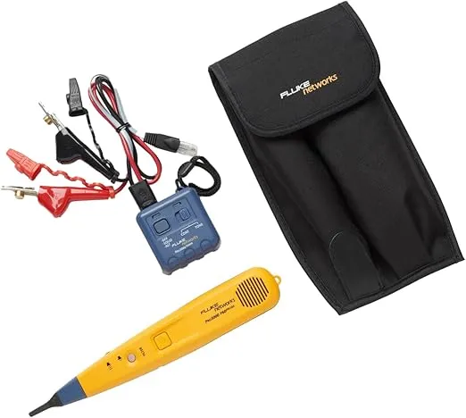 Fluke Networks PRO3000F60-KIT Includes Tone Generator & Probe with 60Hz Filter and SmartTone Technology, 4962074