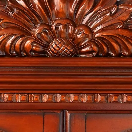 ACME Vendome Cherry Curio Cabinet