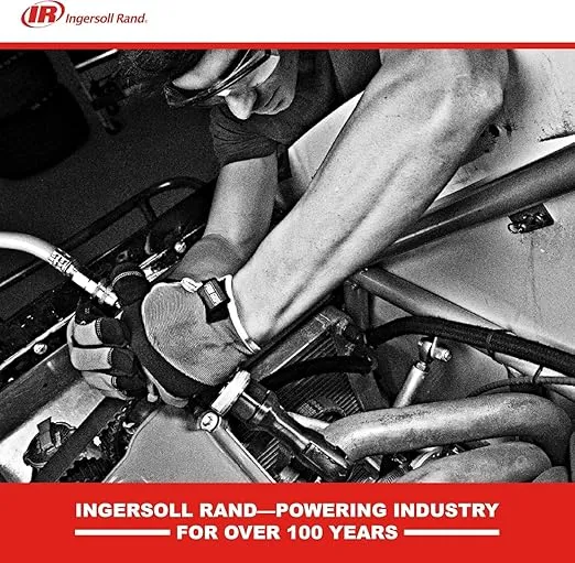 Ingersoll Rand 123MAXK Vibration Reduced Air Hammer 5-Piece Chisel Set, 3,530 BPM, 2-5/8" Stroke, Round Shank