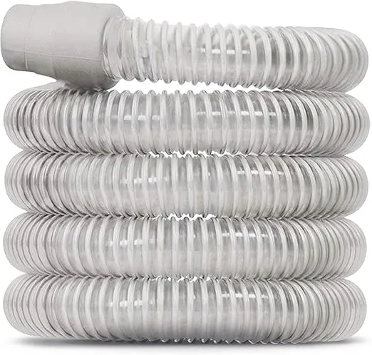 resplabs CPAP Hose Compatible with Most CPAP and BiPAP Machines - 6 Foot Standard 19mm, Gray (Pack of 1)