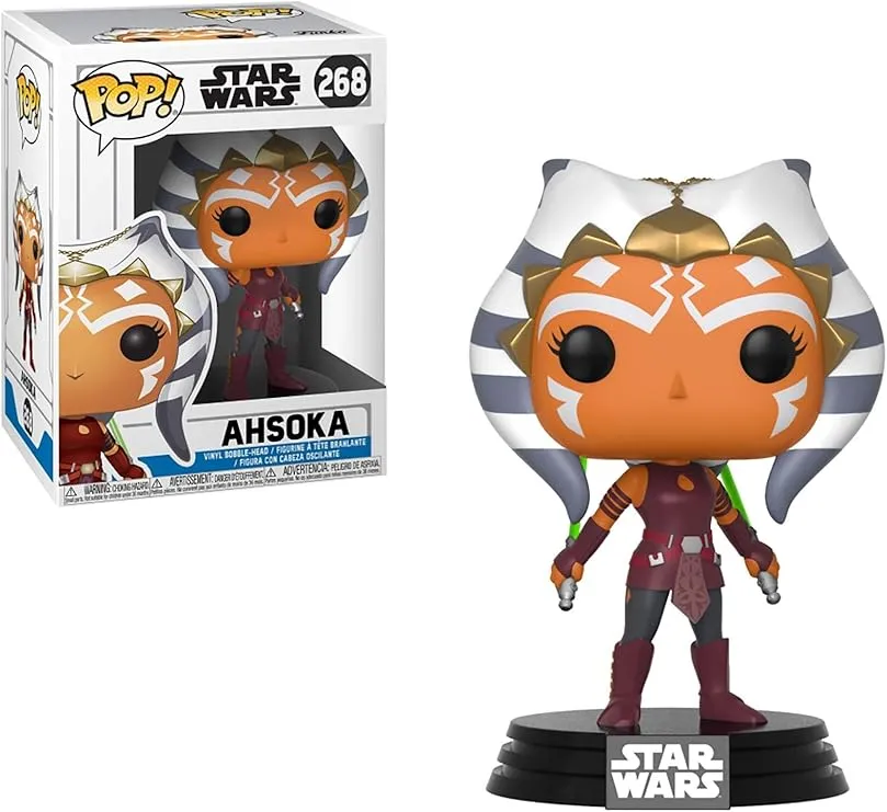 Funko POP!: Star Wars: Clone Wars: Ahsoka Tano - Collectible Vinyl Figure - Gift Idea - Official Merchandise - for Kids & Adults - TV Fans - Model Figure for Collectors and Display