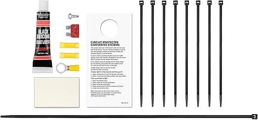 CURT 56432 Vehicle-Side Custom 4-Pin Trailer Wiring Harness, Select Ford Escape , Black