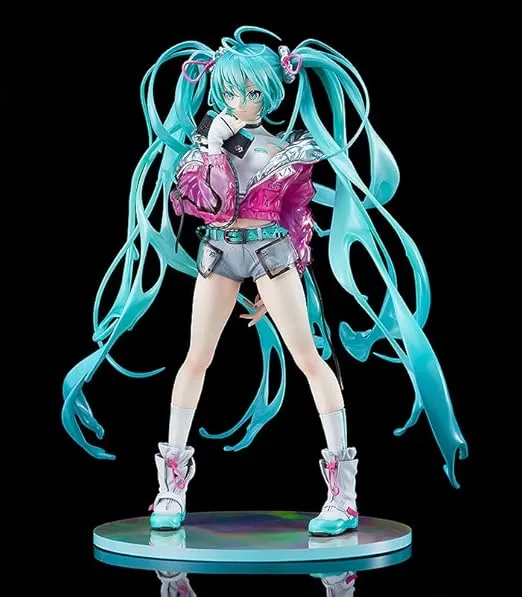 Good Smile Character Vocal Series 01: Hatsune Miku with SOLWA 1:7 Scale PVC Figure, Multicolor