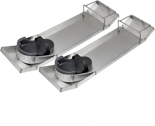 Kraft Tool CC162 28-Inch by 8-Inch Lightweight Stainless Steel Knee Boards-Pair