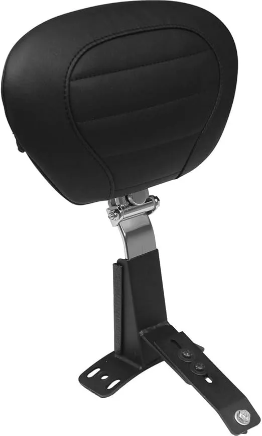 Mustang Super Touring Deluxe Driver Backrest (Black) for 97-07 Harley FLHR2