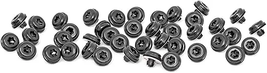 Rough Country Black Rivet Kit for Rough Country Fender Flares - 10015