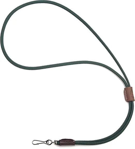Mendota Pet Lanyard - Whistle Lanyard - Made in USA - Hunter Green, 26 in (Single)